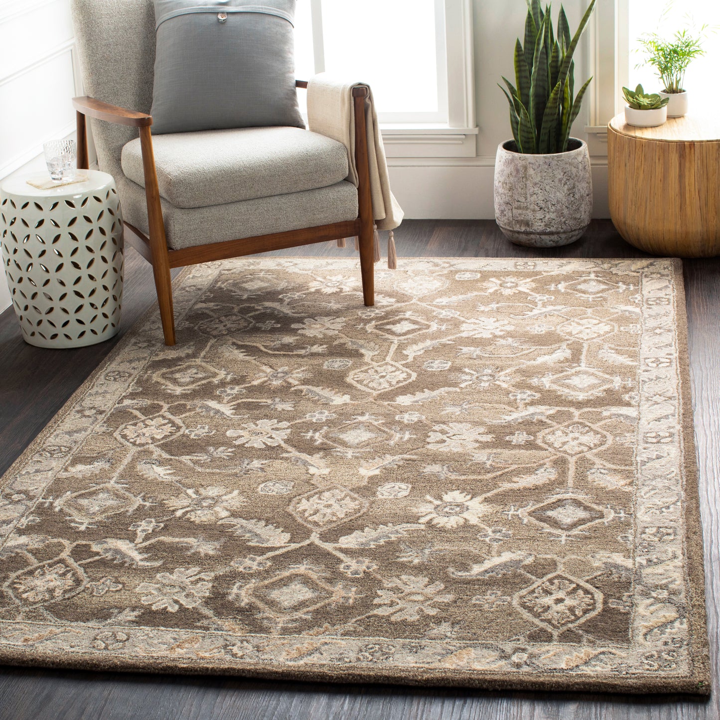 Caesar 905 Hand Tufted Wool Indoor Area Rug by Surya Rugs