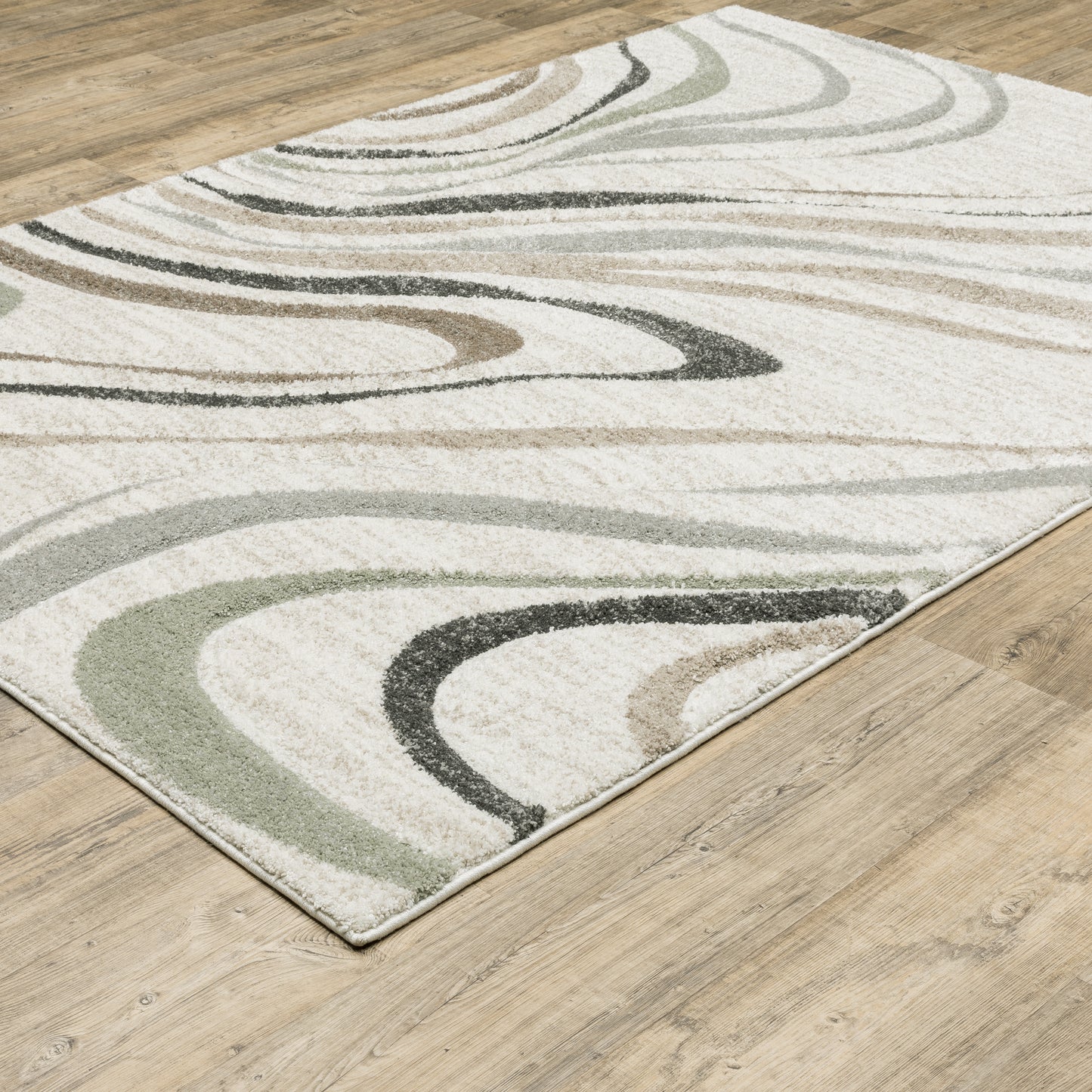 CAMBRIA Abstract Power-Loomed Synthetic Blend Indoor Area Rug by Oriental Weavers