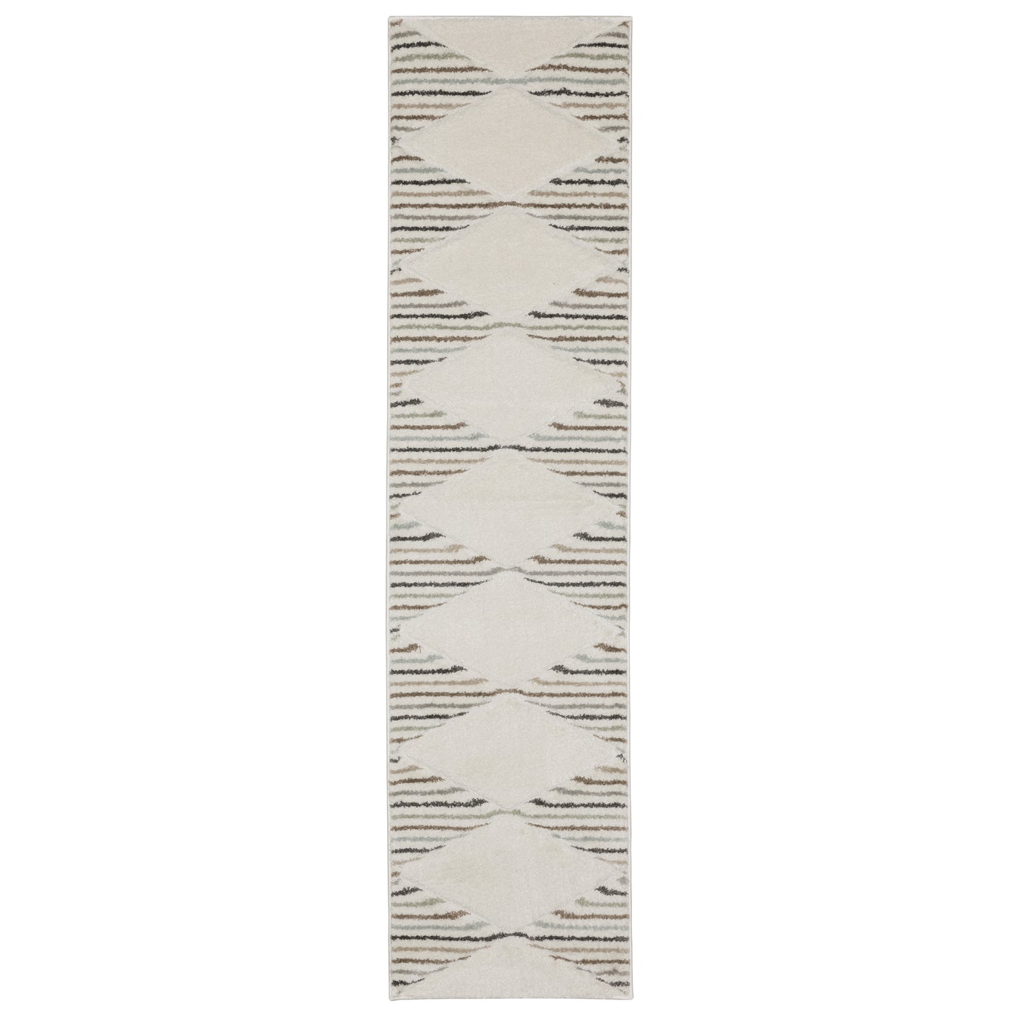 CAMBRIA Stripe Power-Loomed Synthetic Blend Indoor Area Rug by Oriental Weavers