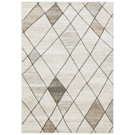CAMBRIA Lattice Power-Loomed Synthetic Blend Indoor Area Rug by Oriental Weavers