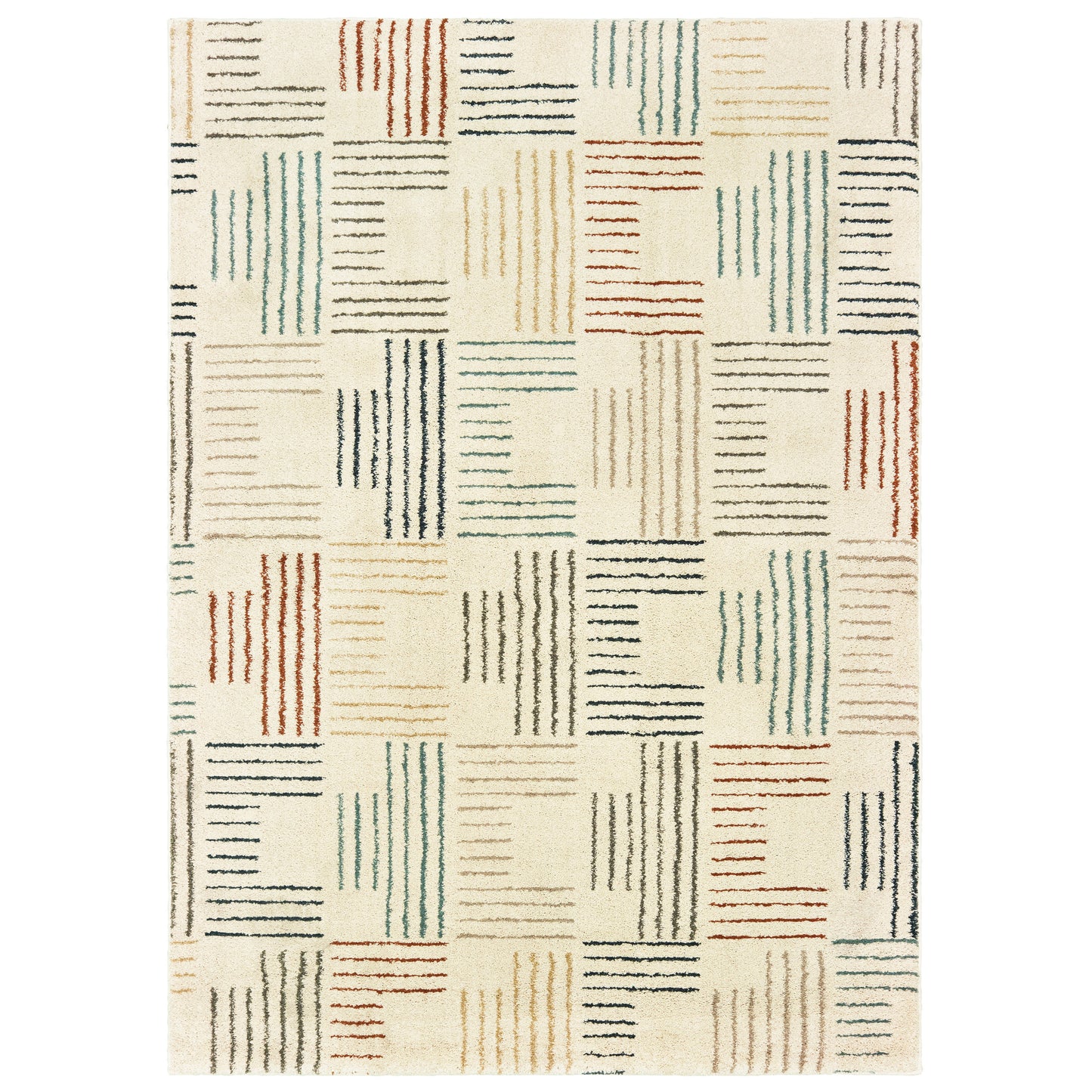 CARSON Stripe Power-Loomed Synthetic Blend Indoor Area Rug by Oriental Weavers