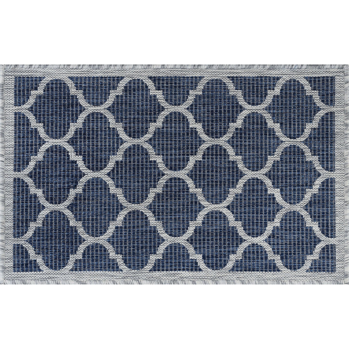 Veranda-VND24 Flat Weave Synthetic Blend Indoor/Outdoor Area Rug by Tayse Rugs