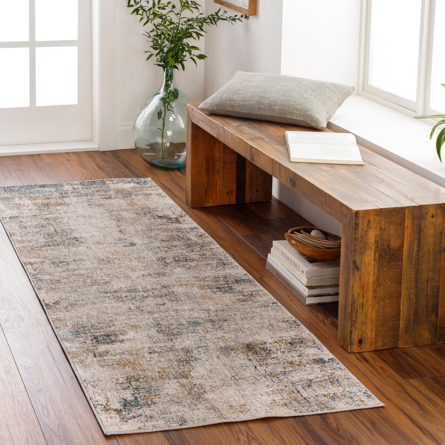 Cardiff 26282 Machine Woven Synthetic Blend Indoor Area Rug by Surya Rugs