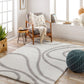 Cloudy shag 31224 Machine Woven Synthetic Blend Indoor Area Rug by Surya Rugs