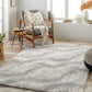 Cloudy shag 31226 Machine Woven Synthetic Blend Indoor Area Rug by Surya Rugs