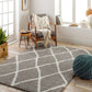 Cloudy shag 31231 Machine Woven Synthetic Blend Indoor Area Rug by Surya Rugs