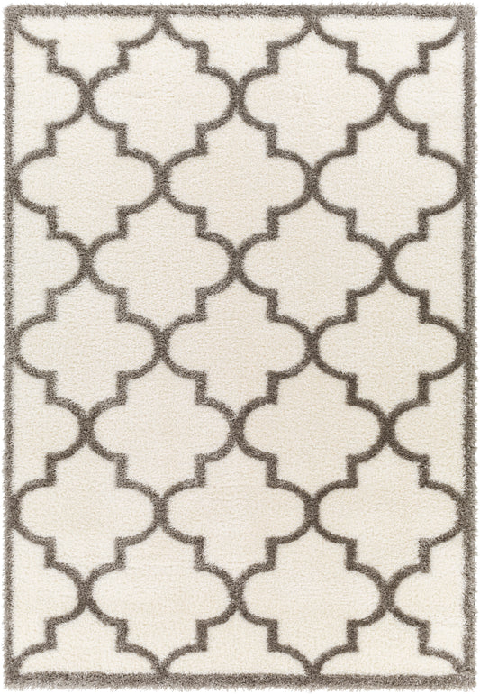 Cloudy shag 31232 Machine Woven Synthetic Blend Indoor Area Rug by Surya Rugs