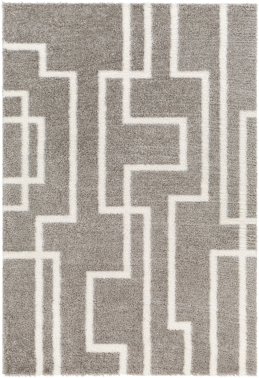 Cloudy shag 31233 Machine Woven Synthetic Blend Indoor Area Rug by Surya Rugs