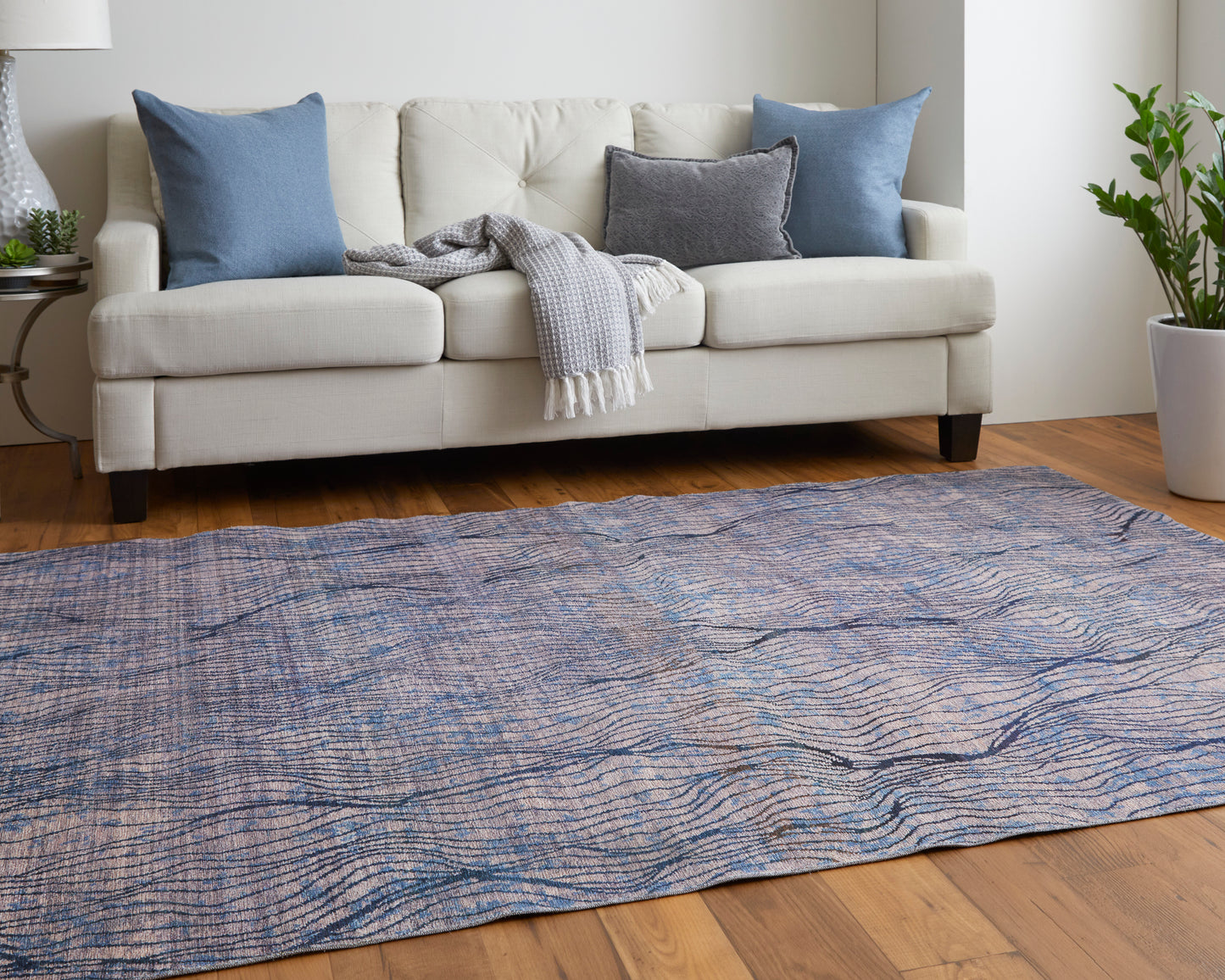 Mathis 39I1F Power Loomed Synthetic Blend Indoor Area Rug by Feizy Rugs