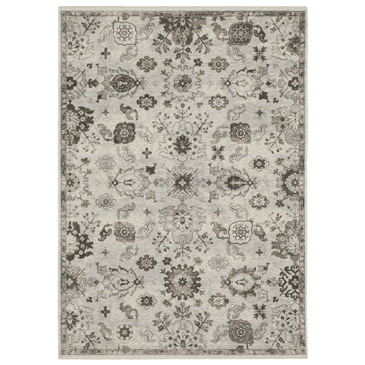 CHAMBERLAIN Distressed Power-Loomed Synthetic Blend Indoor Area Rug by Oriental Weavers