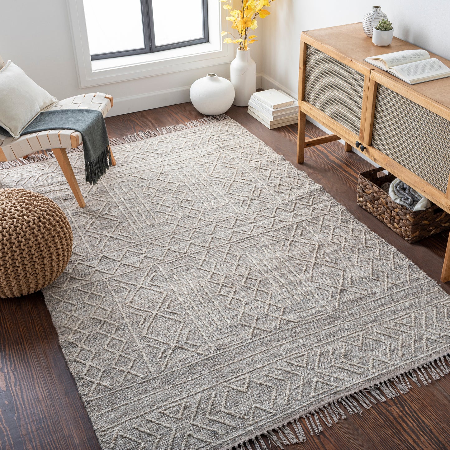 Cheyenne 23664 Hand Woven Wool Indoor Area Rug by Surya Rugs