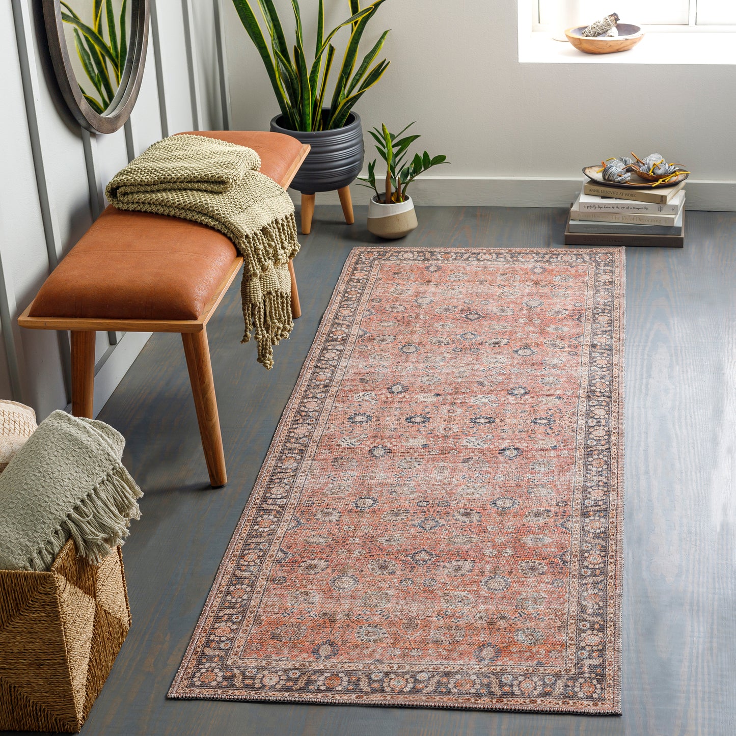 Colin 29918 Machine Woven Synthetic Blend Indoor Area Rug by Surya Rugs