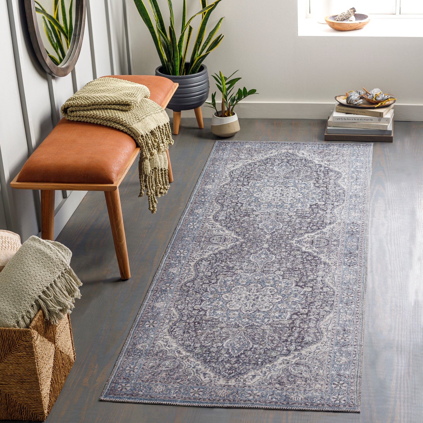 Colin 29922 Machine Woven Synthetic Blend Indoor Area Rug by Surya Rugs