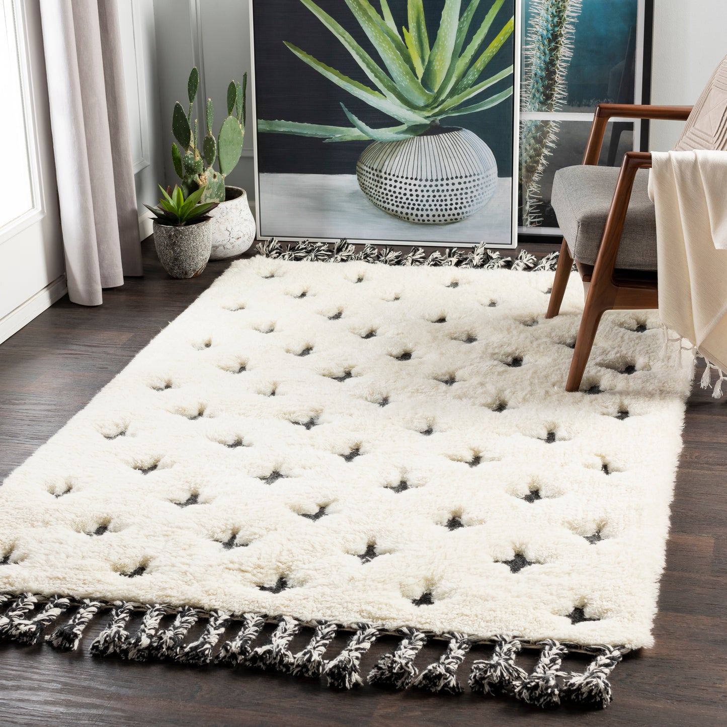 Camille 26506 Hand Knotted Wool Indoor Area Rug by Surya Rugs