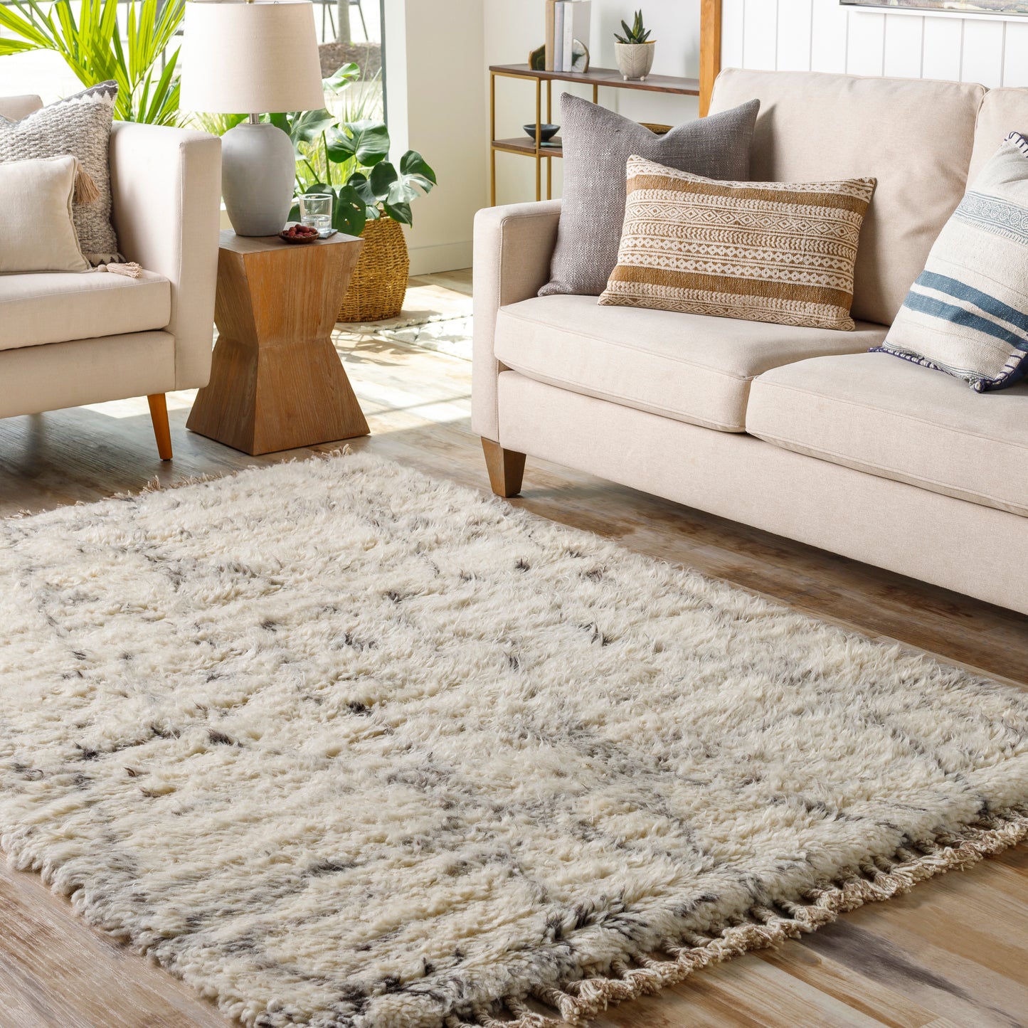 Camille 27014 Hand Knotted Wool Indoor Area Rug by Surya Rugs