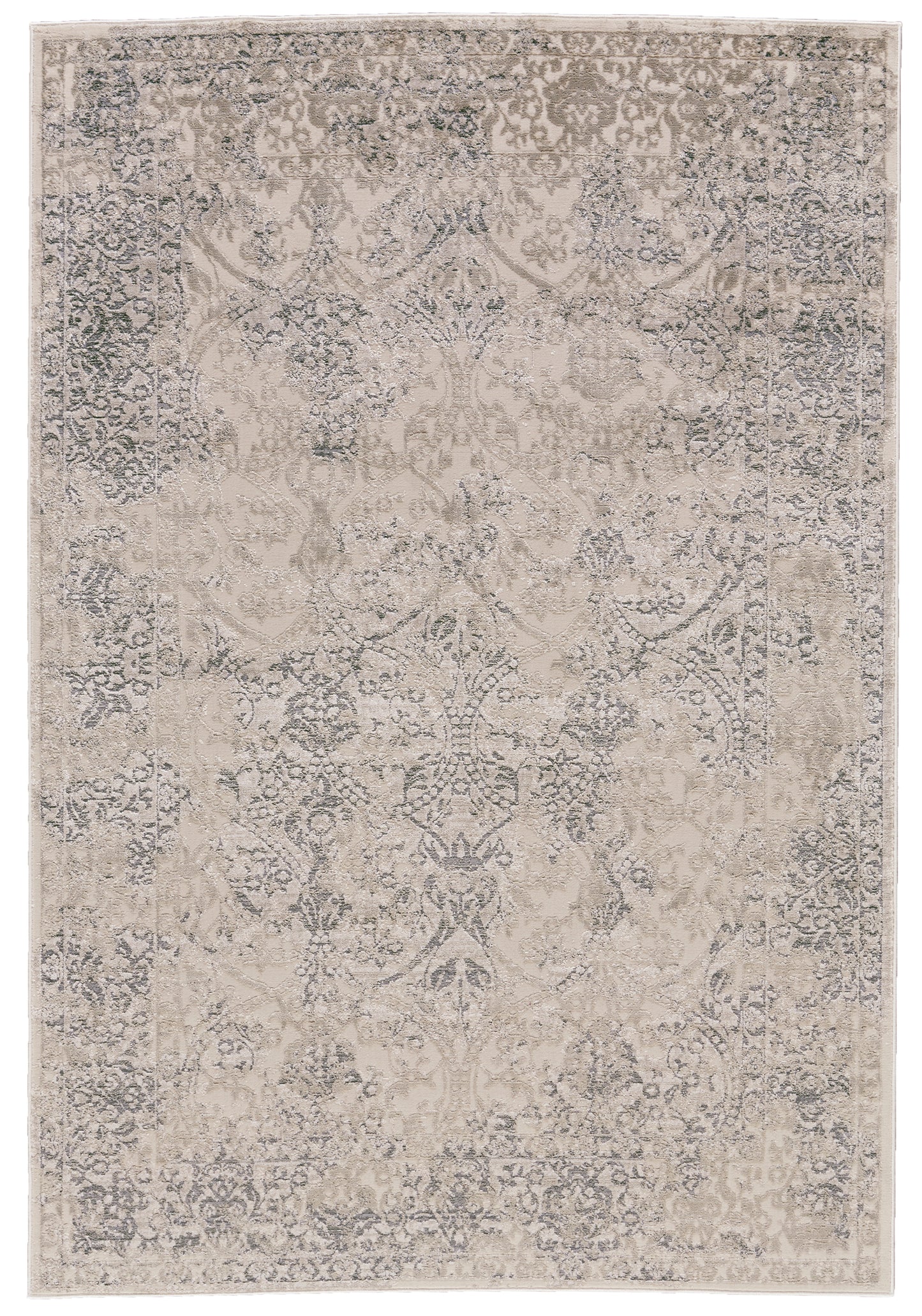 Prasad 3682F Machine Made Synthetic Blend Indoor Area Rug by Feizy Rugs