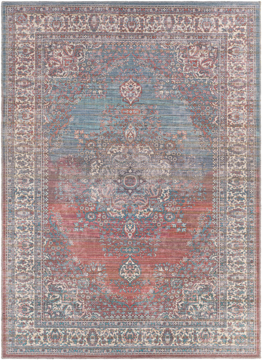 Cobb 29925 Machine Woven Synthetic Blend Indoor Area Rug by Surya Rugs