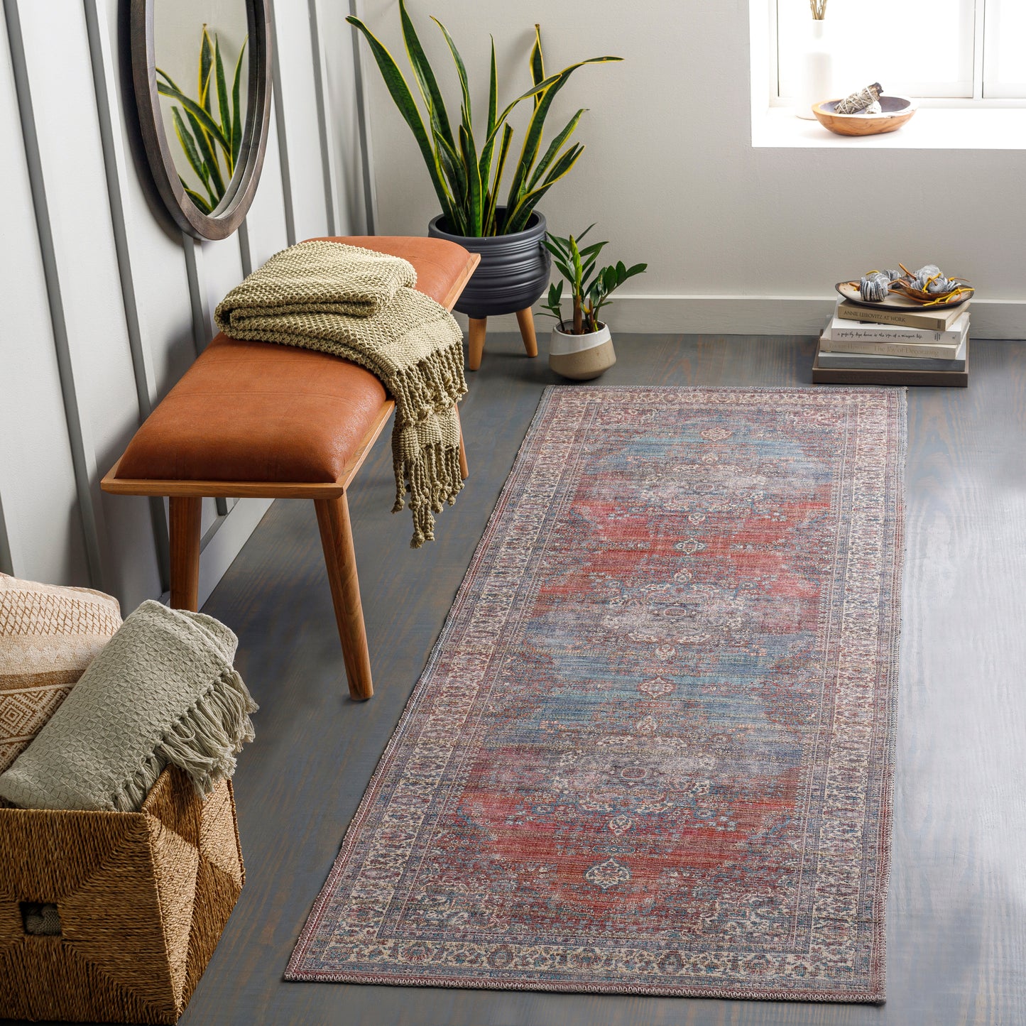 Cobb 29925 Machine Woven Synthetic Blend Indoor Area Rug by Surya Rugs