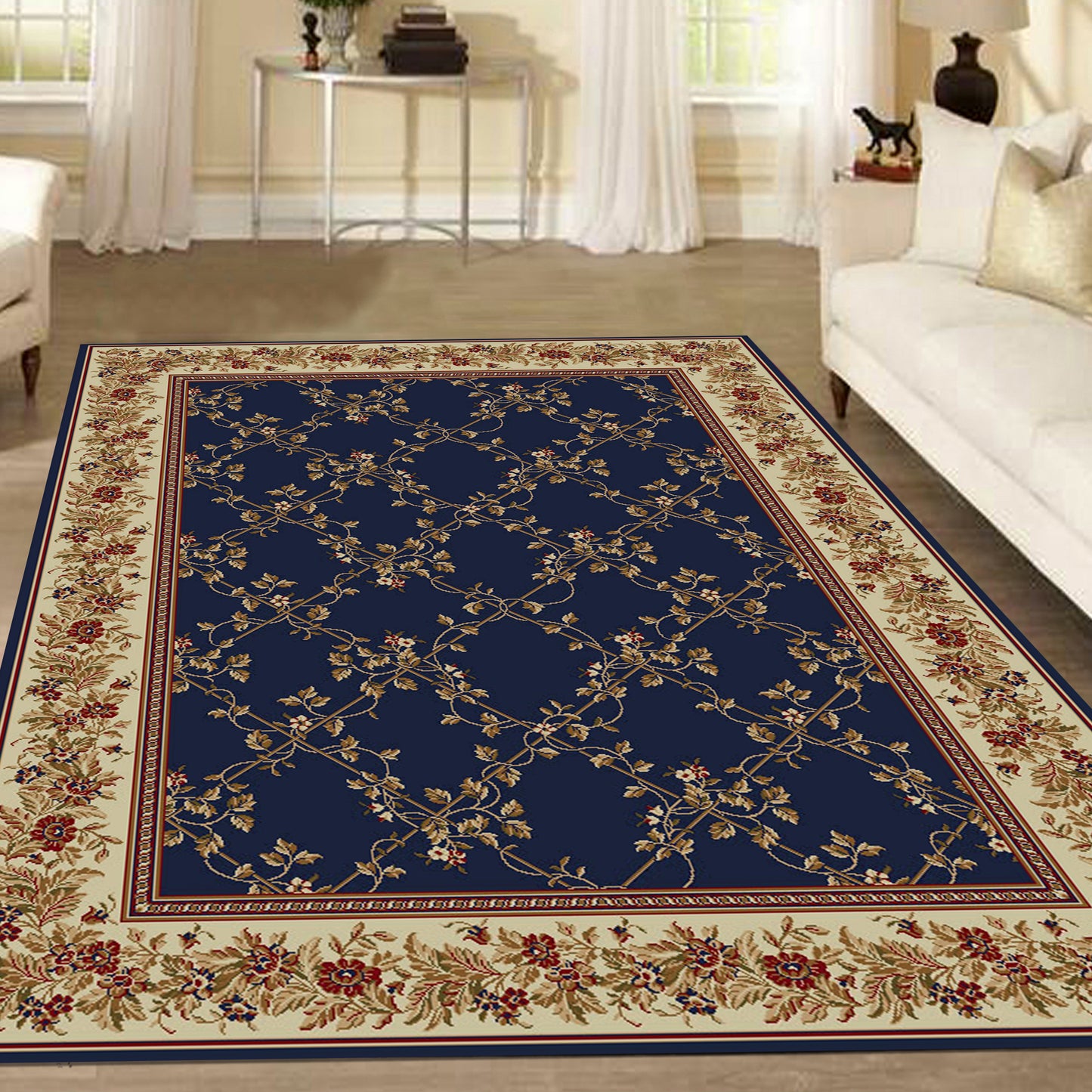 Como 1590 Machine Made Synthetic Blend Indoor Area Rug By Radici USA