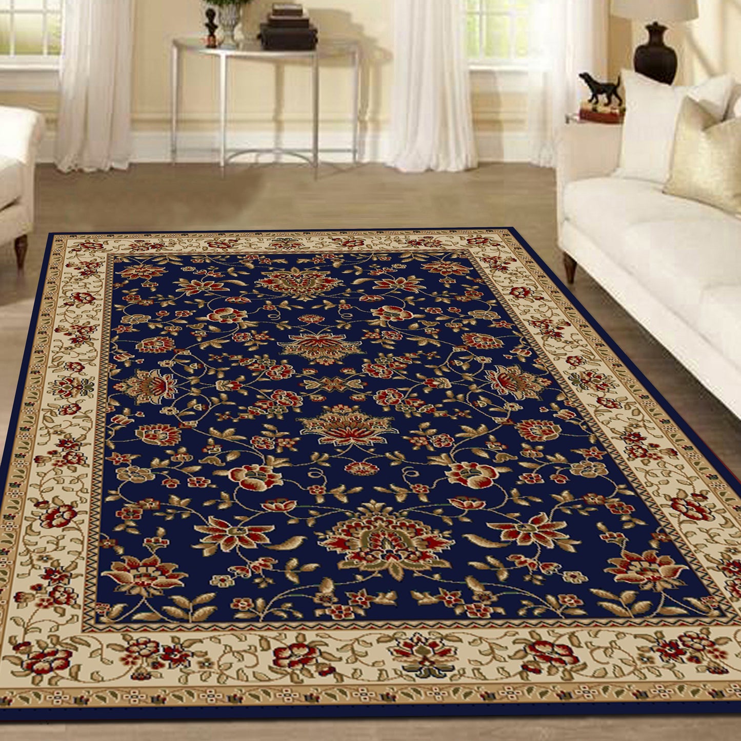 Como 1597 Machine Made Synthetic Blend Indoor Area Rug By Radici USA