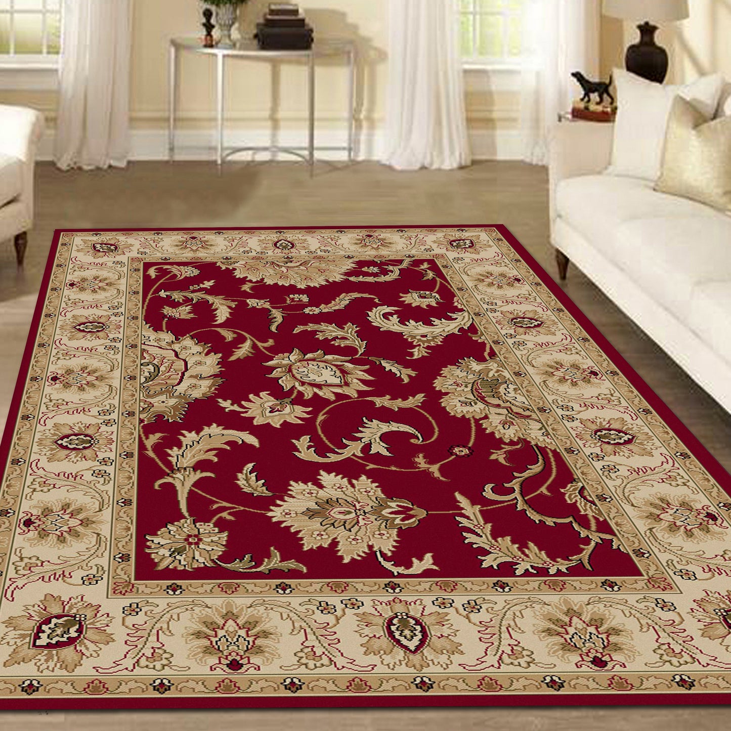 Como 1621 Machine Made Synthetic Blend Indoor Area Rug By Radici USA