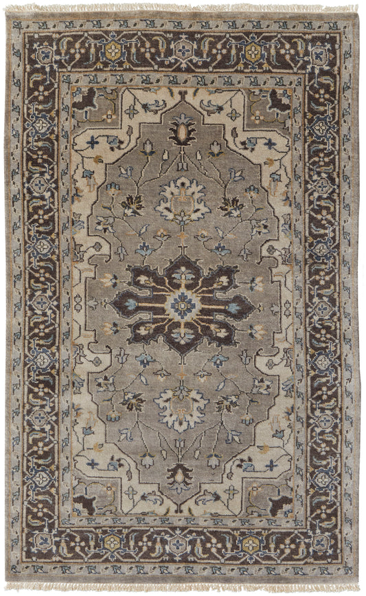 Ustad 6112F Hand Knotted Wool Indoor Area Rug by Feizy Rugs