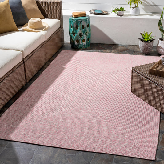 Chesapeake Bay 27395 Machine Woven Synthetic Blend Indoor/Outdoor Area Rug by Surya Rugs
