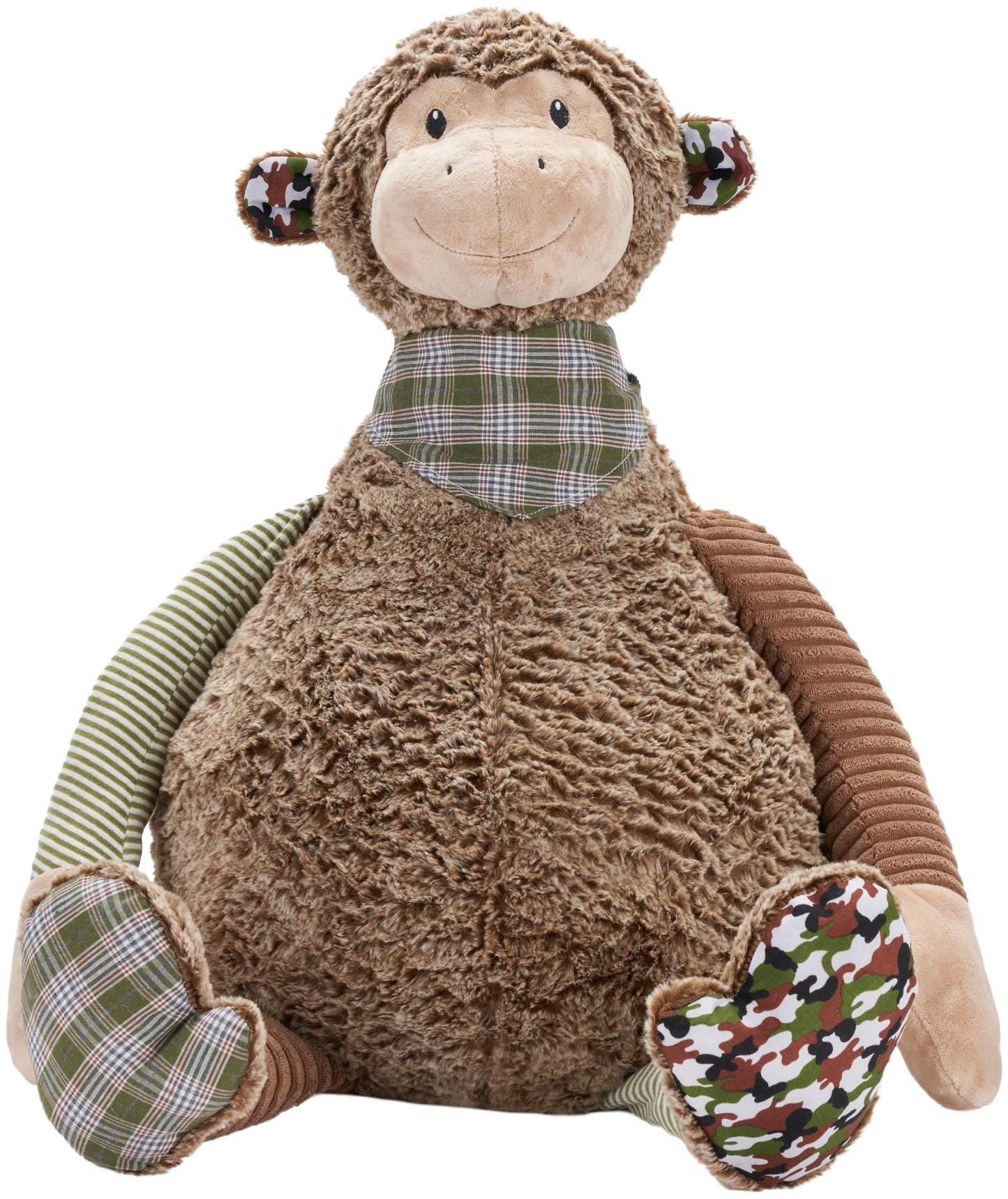 Plush Lines N3004 Synthetic Blend Plush Monkey Pluh Animal From Mina Victory By Nourison Rugs