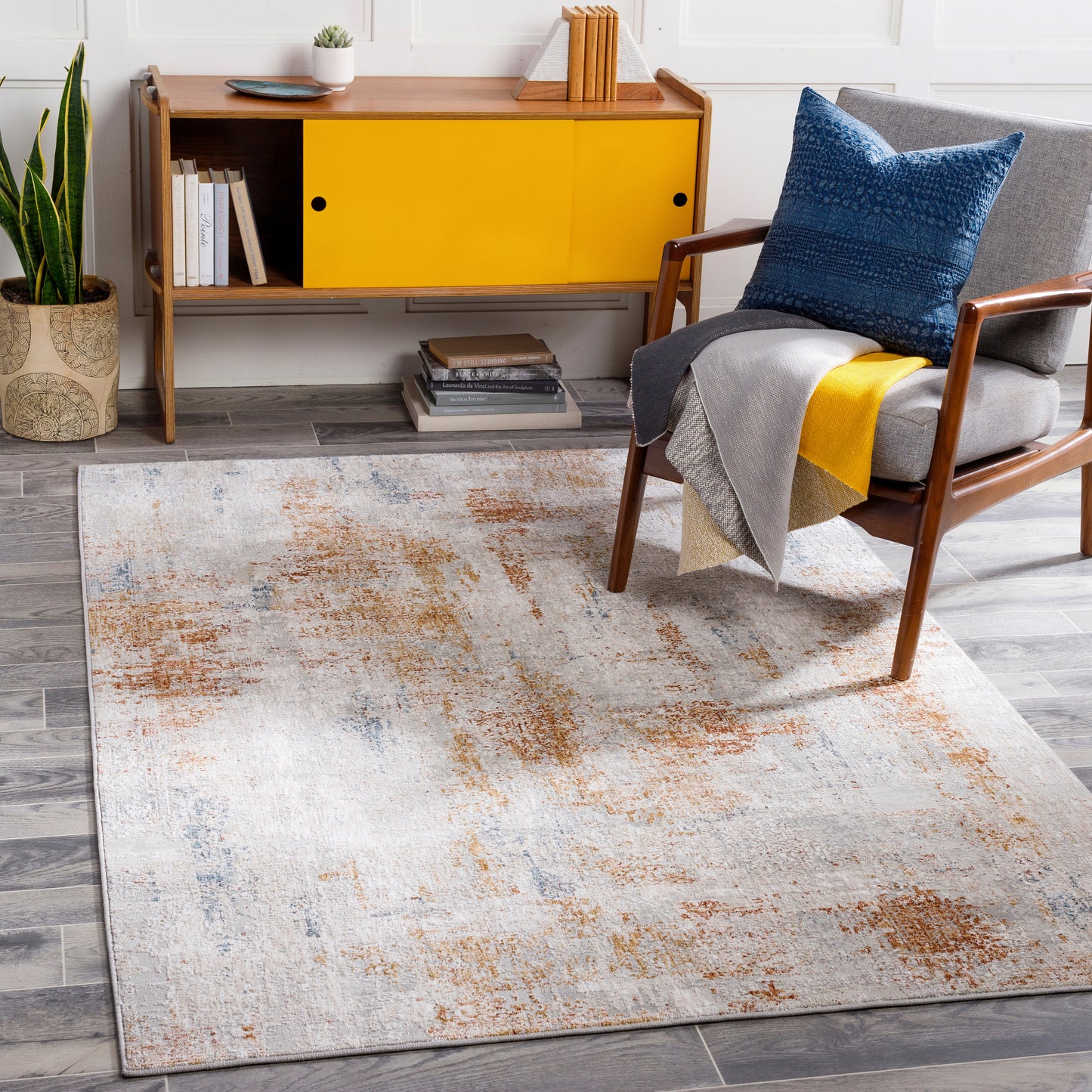 Carmel 26286 Machine Woven Synthetic Blend Indoor Area Rug by Surya Rugs