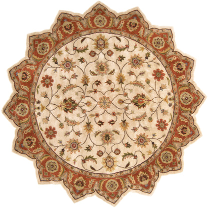 Crowne 1288 Hand Tufted Wool Indoor Area Rug by Surya Rugs