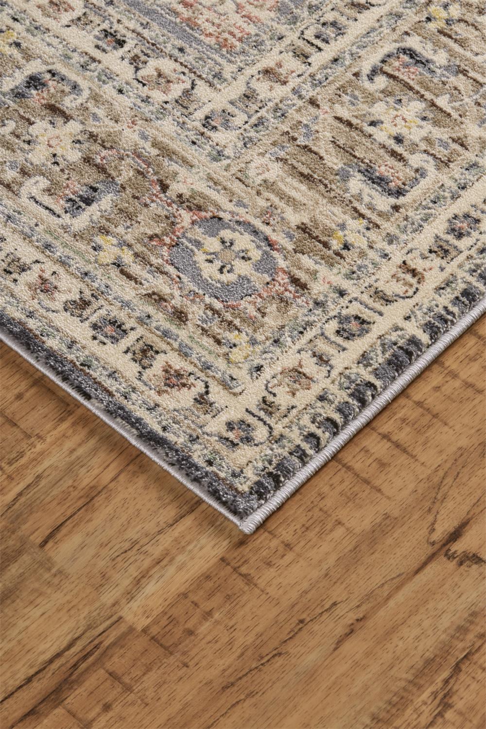 Grayson 3578F Machine Made Synthetic Blend Indoor Area Rug by Feizy Rugs