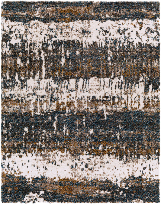 Celestial Shag 27761 Machine Woven Synthetic Blend Indoor Area Rug by Surya Rugs