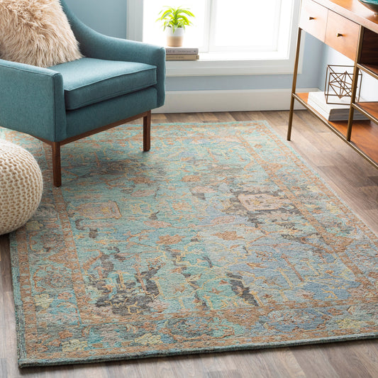 Classic Nouveau 21606 Hand Tufted Wool Indoor Area Rug by Surya Rugs