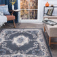 Hampton-HMP39 Cut Pile Synthetic Blend Indoor Area Rug by Tayse Rugs