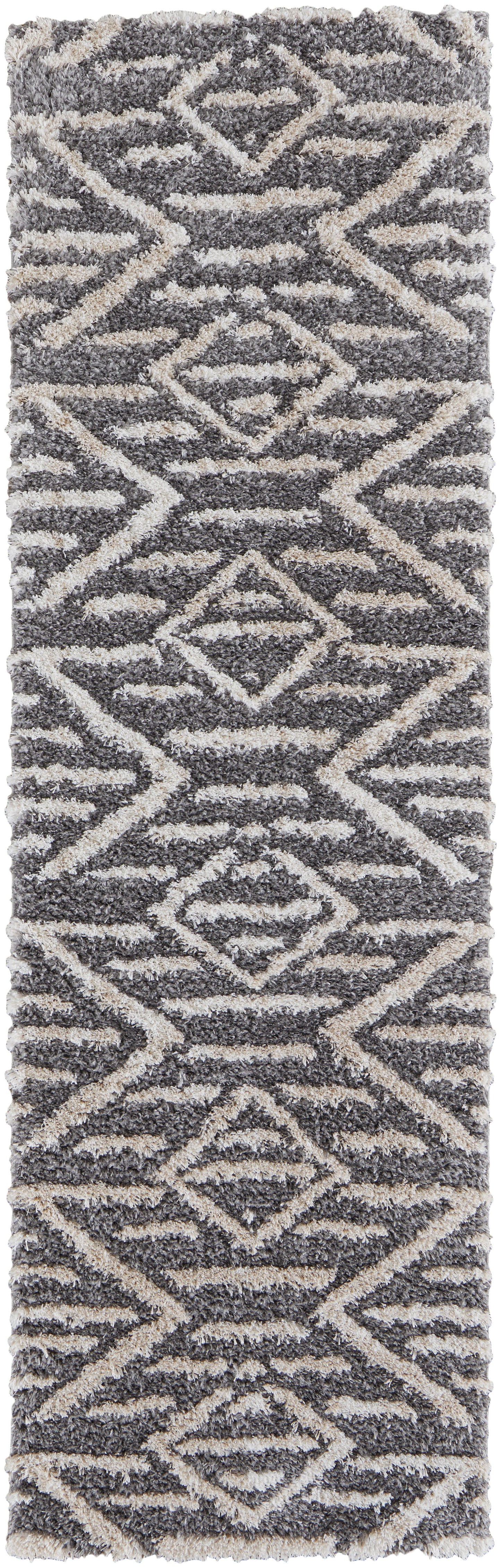 Mynka 39IBF Power Loomed Synthetic Blend Indoor Area Rug by Feizy Rugs