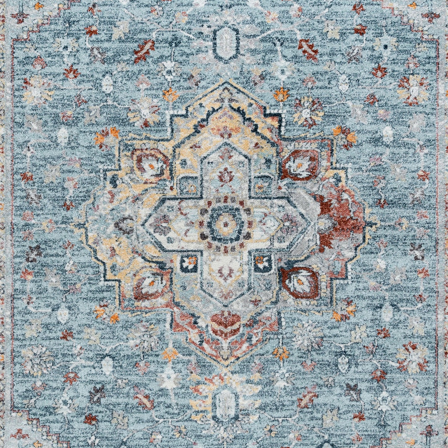 Wakefield-WFL41 Cut Pile Synthetic Blend Indoor Area Rug by Tayse Rugs