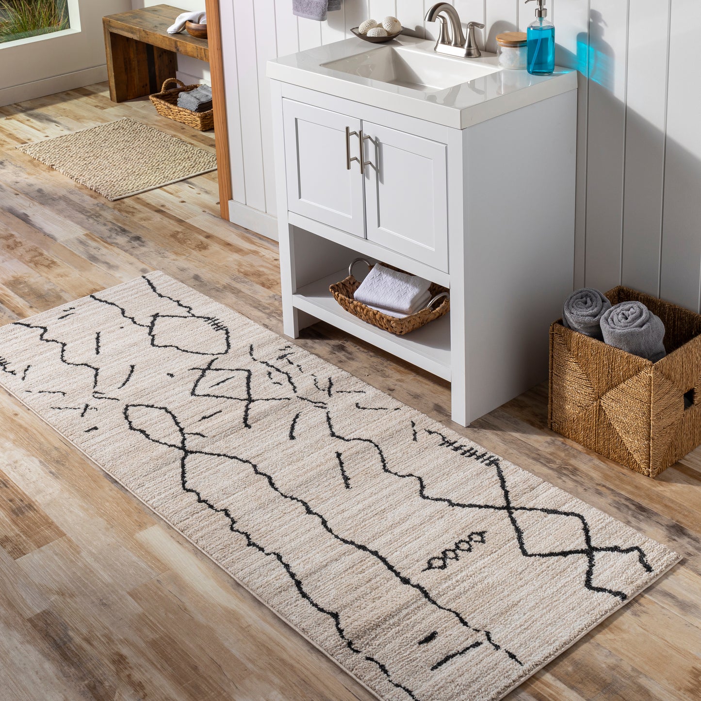 Cozy 30533 Machine Woven Synthetic Blend Indoor Area Rug by Surya Rugs