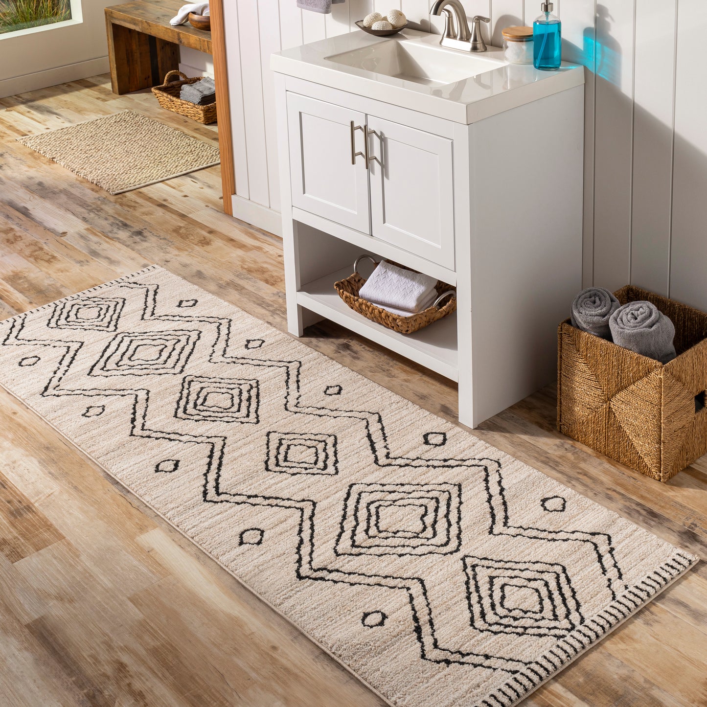 Cozy 30536 Machine Woven Synthetic Blend Indoor Area Rug by Surya Rugs