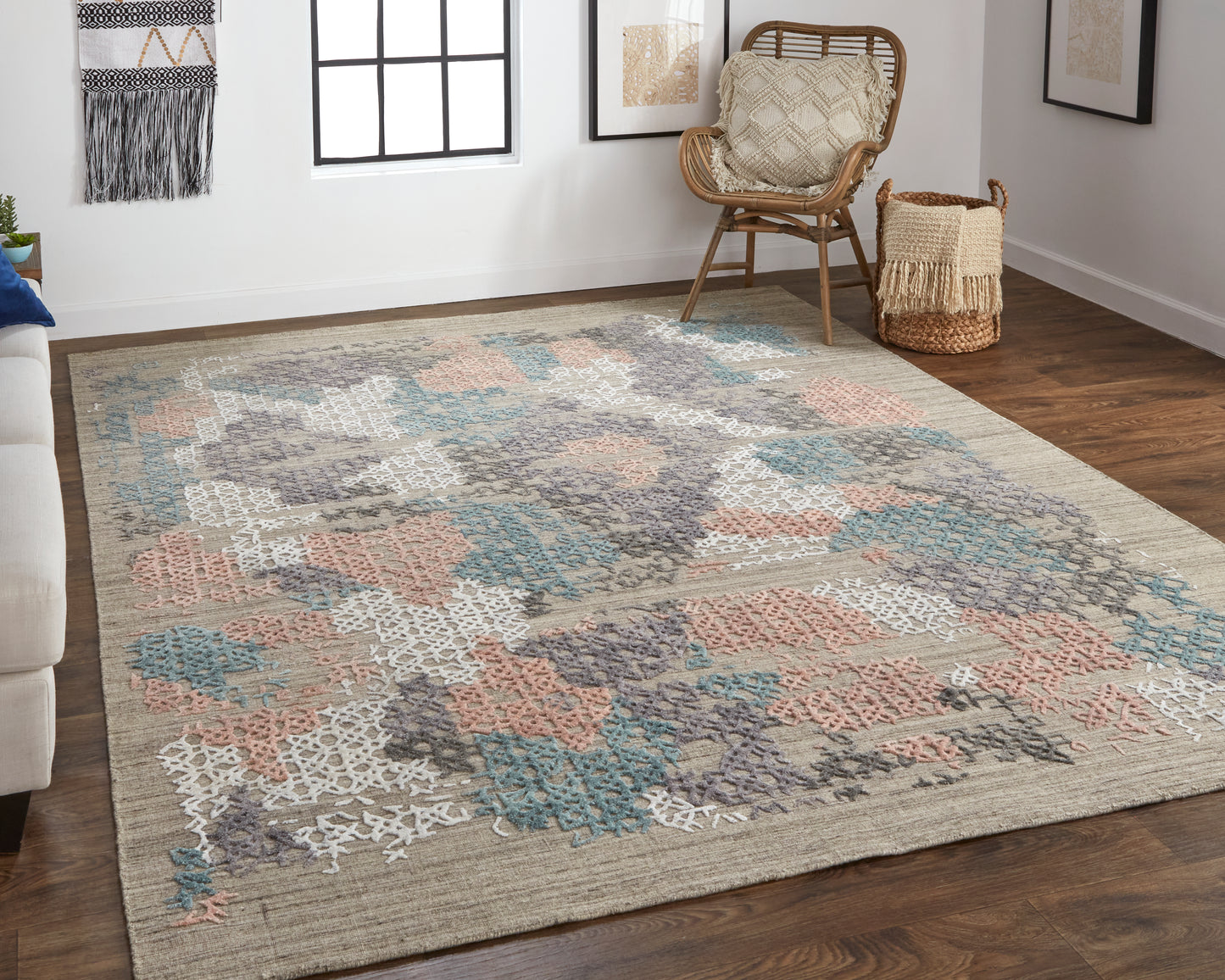 Elias 6890F Hand Woven Synthetic Blend Indoor Area Rug by Feizy Rugs