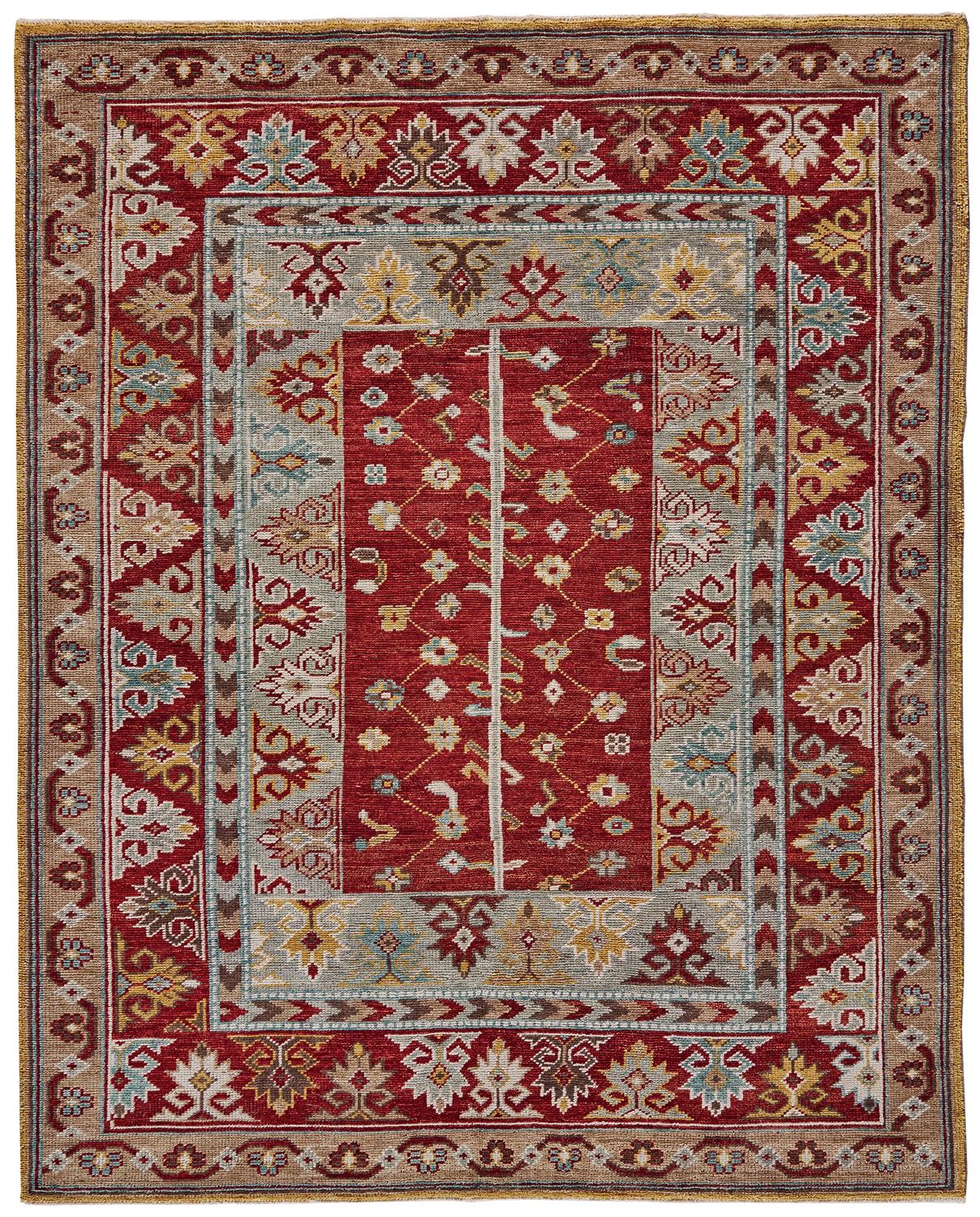 Piraj 6451F Hand Knotted Wool Indoor Area Rug by Feizy Rugs