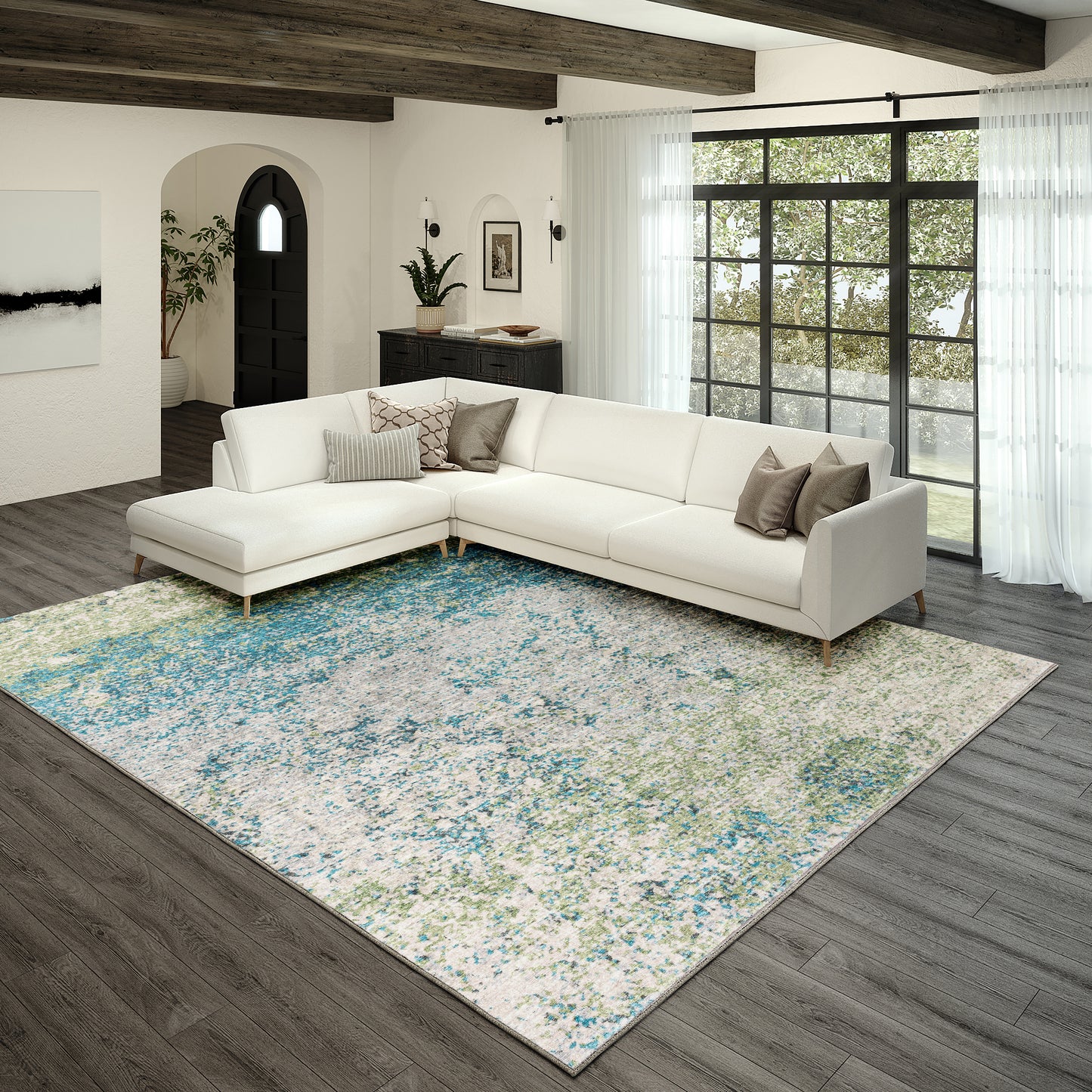 Winslow WL3 Tufted Synthetic Blend Indoor Area Rug by Dalyn Rugs