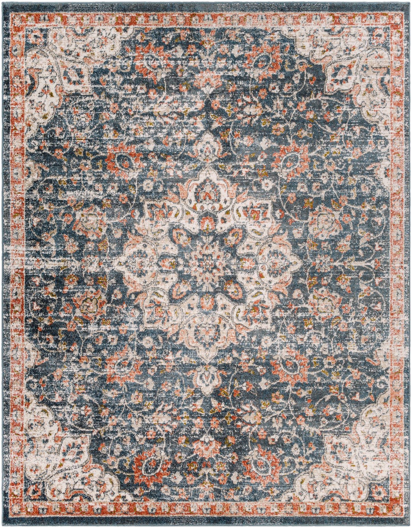 Davaro 30499 Machine Woven Synthetic Blend Indoor Area Rug by Surya Rugs