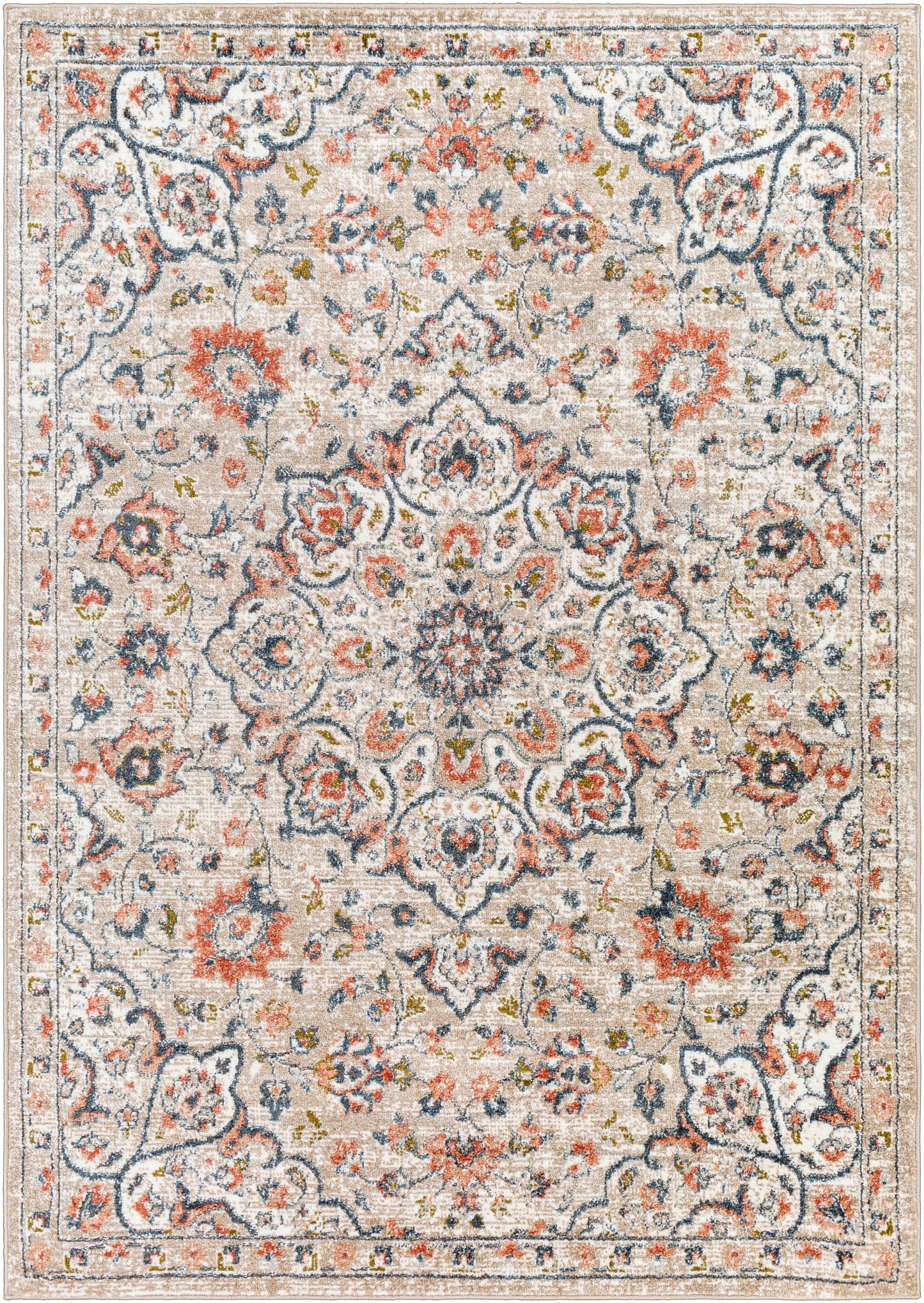 Davaro 30499 Machine Woven Synthetic Blend Indoor Area Rug by Surya Rugs