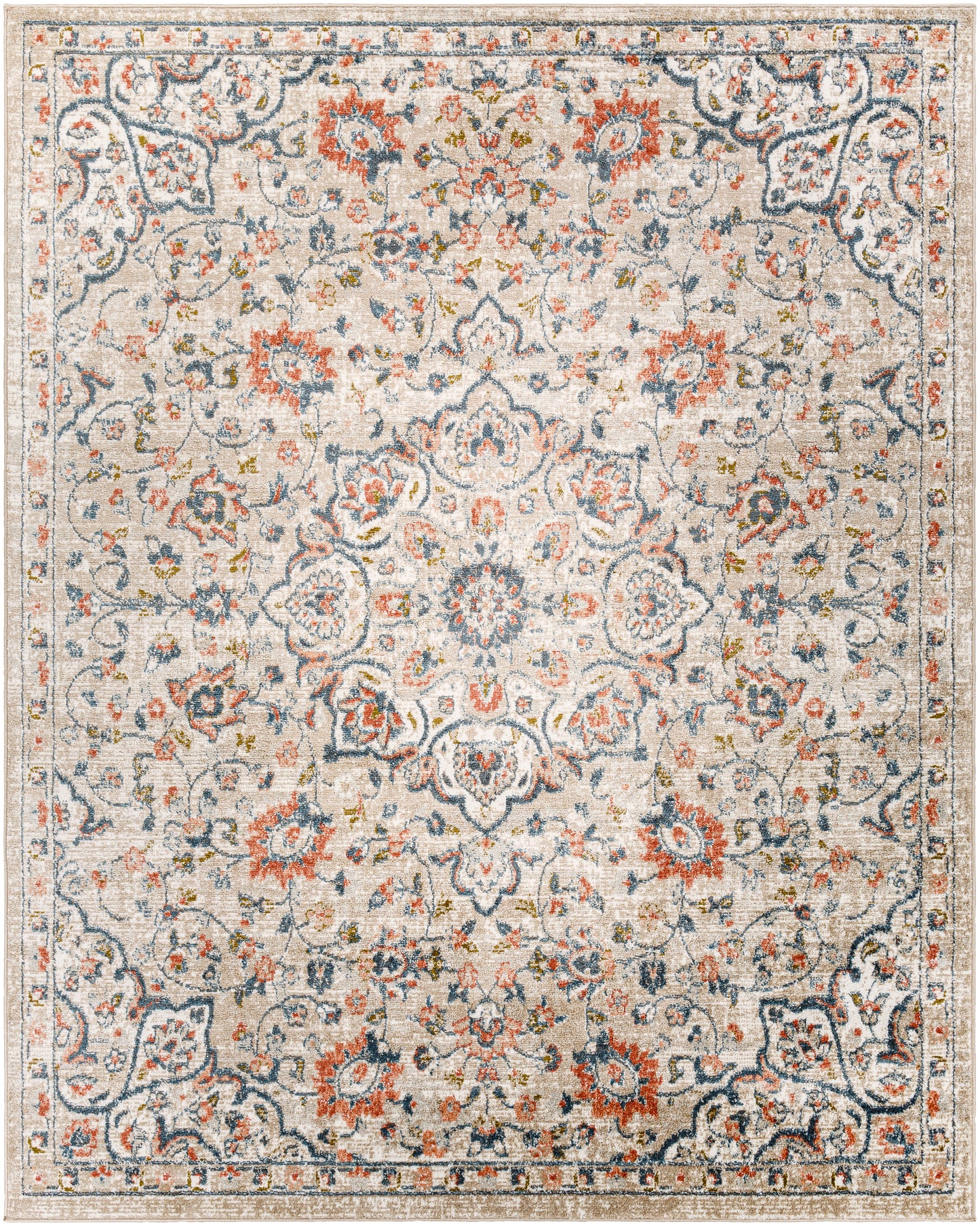 Davaro 30499 Machine Woven Synthetic Blend Indoor Area Rug by Surya Rugs