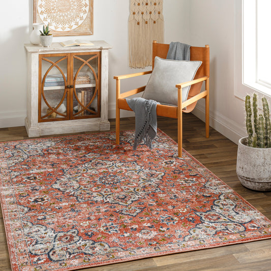 Davaro 30499 Machine Woven Synthetic Blend Indoor Area Rug by Surya Rugs