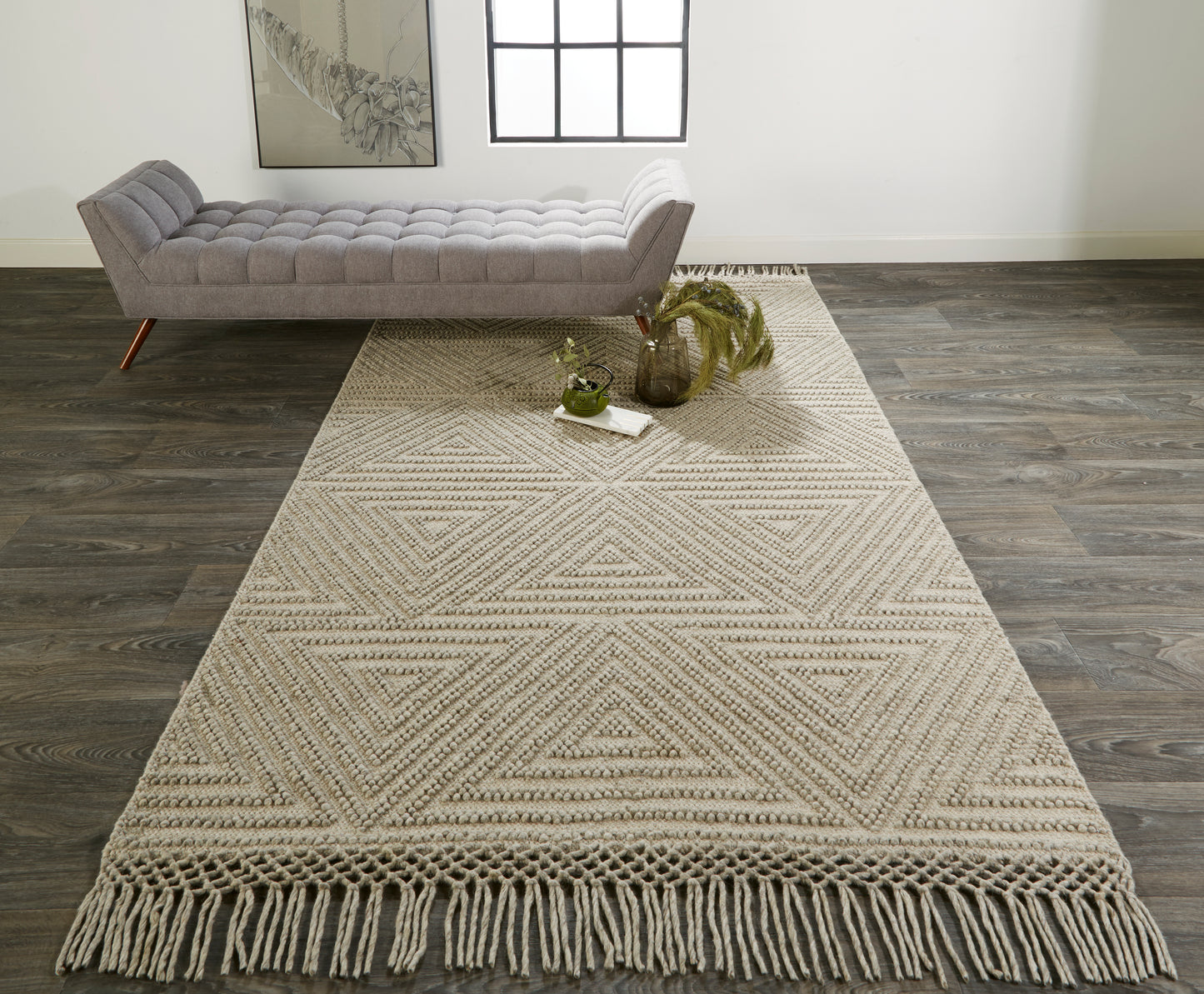 Phoenix 0810F Hand Woven Wool Indoor Area Rug by Feizy Rugs