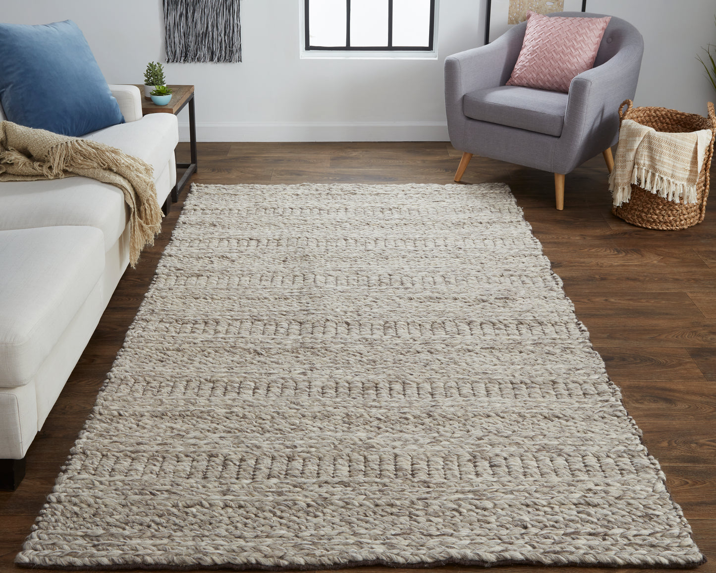 Berkeley 0737F Hand Woven Wool Indoor Area Rug by Feizy Rugs