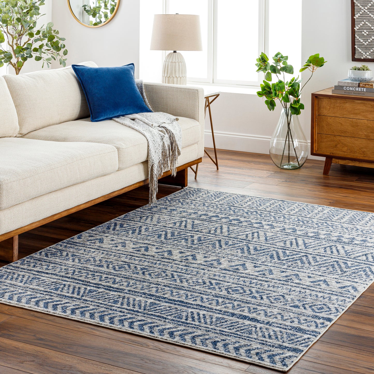 Delphi 31736 Machine Woven Synthetic Blend Indoor Area Rug by Surya Rugs