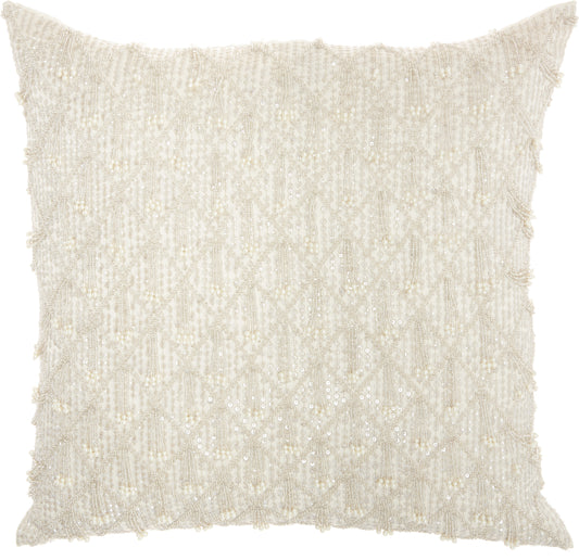 Couture Luster HR105 Silk Waterfall Throw Pillow From Mina Victory By Nourison Rugs