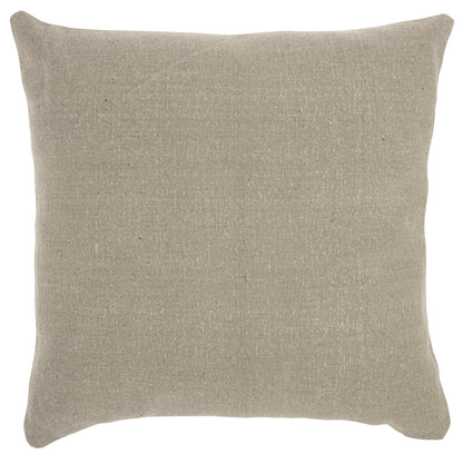 Life Styles DL506 Cotton Stonewash Solid Throw Pillow From Mina Victory By Nourison Rugs